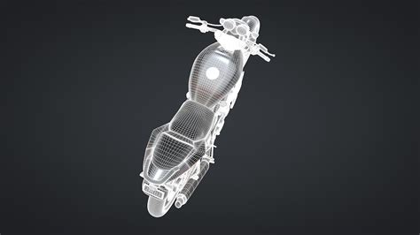 Sport Motorcycle with Rider Rigged C4D 3D model animated rigged | CGTrader