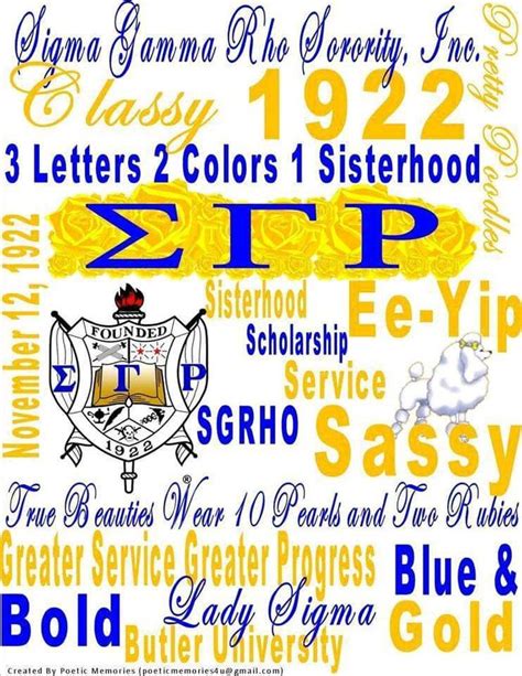 Sigma Gamma Rho Sorority Inc | Sigma gamma rho, Rho, Sigma