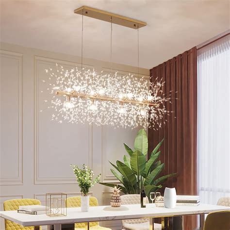 Buy CM MZY 12-Light Crystal Firework Chandelier, Modern Dining Room ...