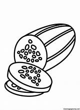 30  Cucumber Coloring Pages Free Printable PDF JPG PNG & Online sketch template