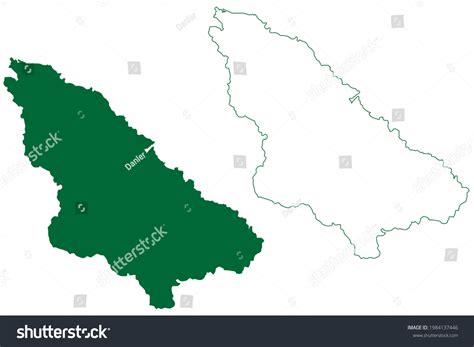 Wardha District Maharashtra State Nagpur Division Stock Vector (Royalty Free) 1984137446 ...