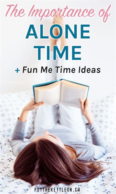 The importance of alone time fun me time ideas – Artofit