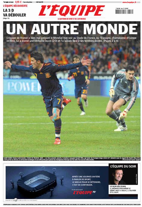 L'équipe Journal Papier - Le journal L'Équipe : l'édition du 09 novembre 2020 - L'Équipe : Même ...