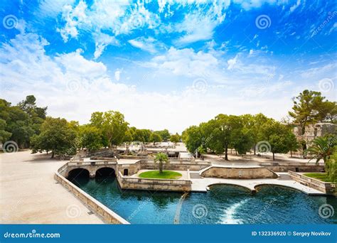 Les Jardins De La Fontaine Nimes France Stock Photo - Image of jardins ...