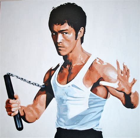 Bruce Lee Nunchaku Wallpaper