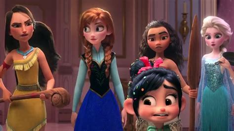 Vanellope Meets a Group of Startled Disney Princesses in the New Trailer for 'Wreck-It Ralph 2 ...