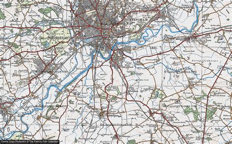 Old Maps of West Bridgford, Nottinghamshire - Francis Frith