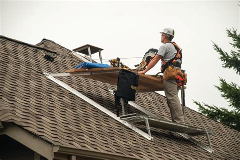 Safety Railing System Provides Fall Protection around Roof Hatch ...