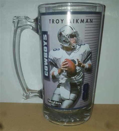 Troy Aikman | Beer mug, Mugs, Troy aikman