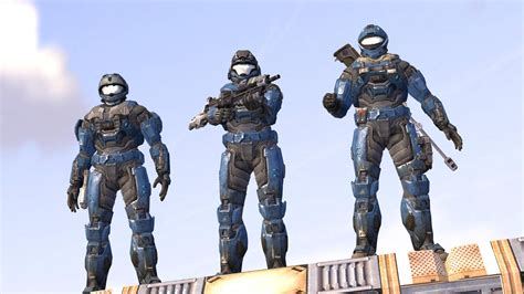 Halo Reach Spartans Blue Team by MythicVI on DeviantArt