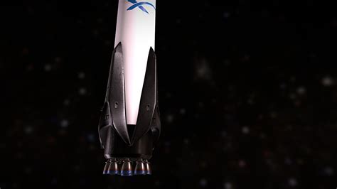 Falcon 9 SpaceX rocket - Download Free 3D model by artemycz [58784d6] - Sketchfab