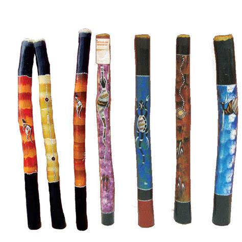 Hand Painted Didgeridoo 75-90cm - Memories of Australia