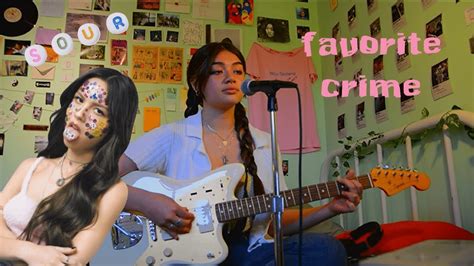 favorite crime by olivia rodrigo cover Chords - Chordify