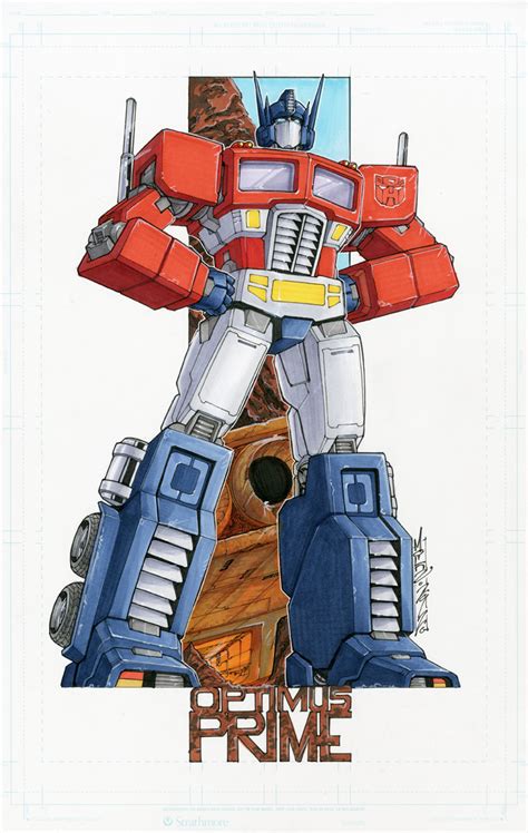 Comics Forever, Transformers Classics: Optimus Prime // artwork by...