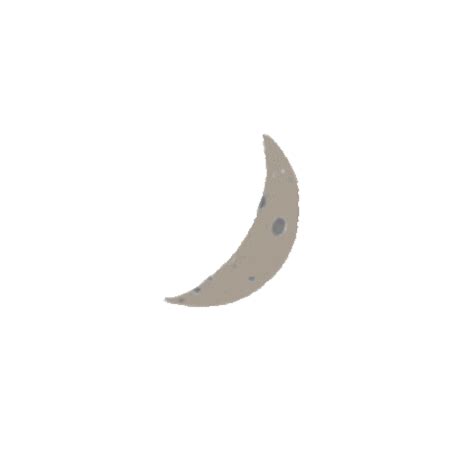 Crescent Moon Sticker for iOS & Android | GIPHY