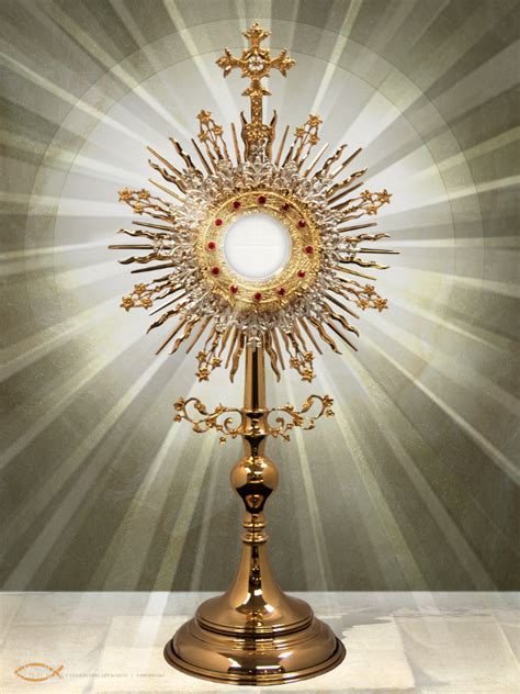 Blessed Sacrament Monstrance | Christus, Christliche bilder, Spirituell