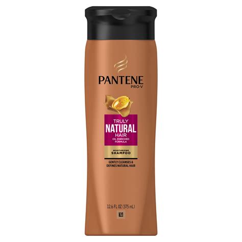 Pantene Pro-V Truly Natural Hair Moisturizing Shampoo, 12.6 fl oz ...