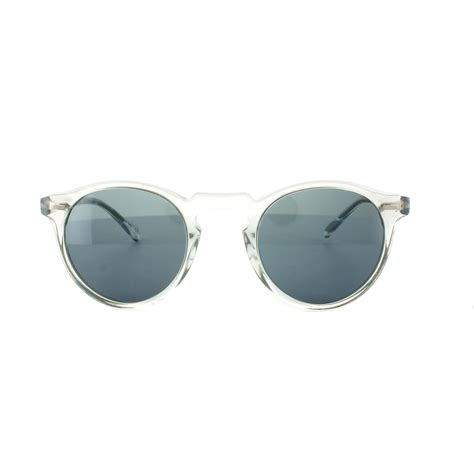 Oliver Peoples Sunglasses Gregory Peck 5217 1101/R8 Crystal Indigo ...