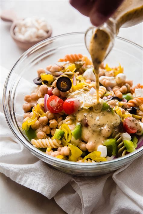 Zesty Italian Pasta Salad (Potluck Salad) Recipe - Little Spice Jar