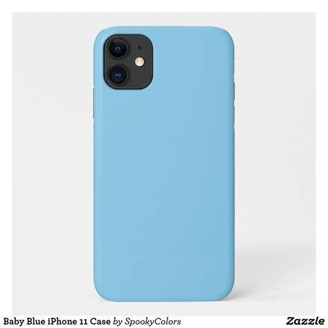 Baby Blue iPhone 11 Case | Zazzle | Iphone case covers, Iphone phone ...