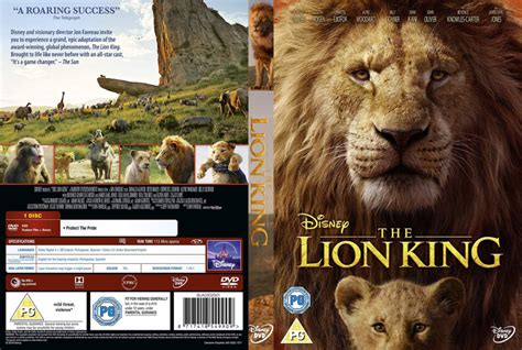 The Lion King (2019) R2 Custom DVD COVER - DVDcover.Com