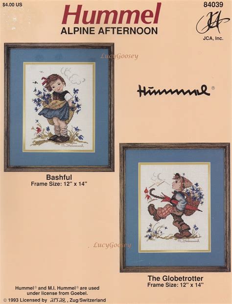 Hummel Alpine Afternoon, Better by Design JCA Cross Stitch Pattern ...