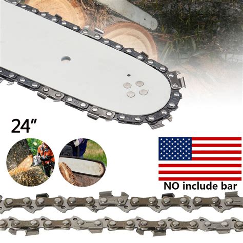 24" Chainsaw Saw Chain Blade 3/8" .050 Gauge 84DL Replacement (No Guide Bar) | eBay