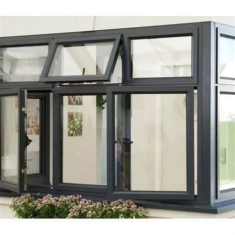 Powder Coated Modern Aluminium Windows for Home at Rs 525/square feet ...