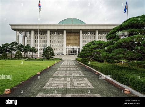 South Korea: National Assembly Building of South Korea (parliament), Seoul. Photo from 2 ...