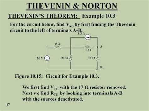 Thevenin and Norton Theorem with Examples - YouTube