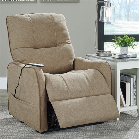 Ashley Enjoy Power Lift Recliner With Heat And Massage | Chairs & Recliners | Furniture ...