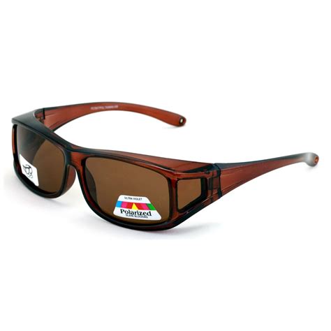 V.W.E. - Polarized Fit Over Glasses Sunglasses 60mm Rectangular Frame - Walmart.com - Walmart.com