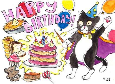 Julia Minamata Illustration -- the blog: Happy Birthday Emily!