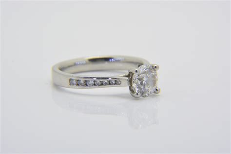 One carat diamond solitaire ring - Jethro Marles