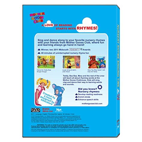 Nursery Rhyme Singing Time With Mother Goose Club - Buy Online in UAE. | Movies Tv Products in ...