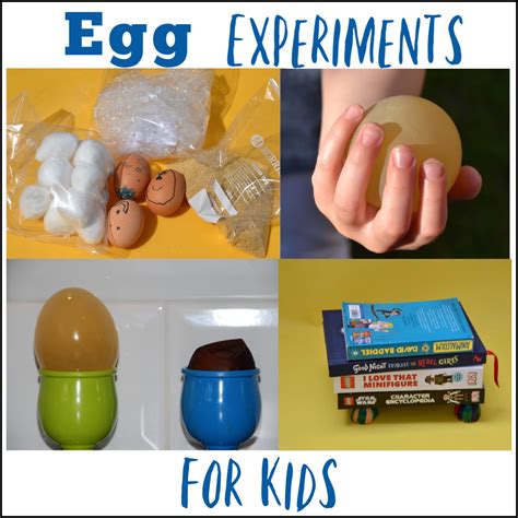 Awesome Egg Experiments for Kids - Science Experiments for Kids