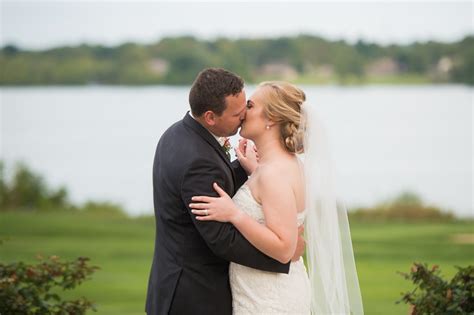 Outdoor Wedding Ceremony with Reception at The Lake Club of Ohio | Menning Photographic