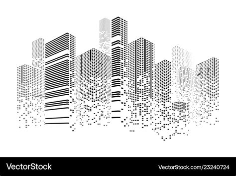 Building and city Royalty Free Vector Image - VectorStock