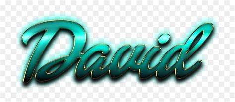 David Name Logo Png - Calligraphy, Transparent Png - vhv