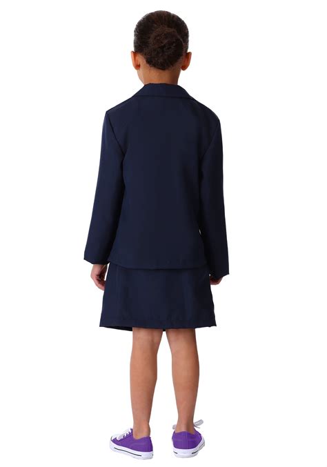 Odd Squad Ms. O Navy Suit Costume for Girls - $39.99