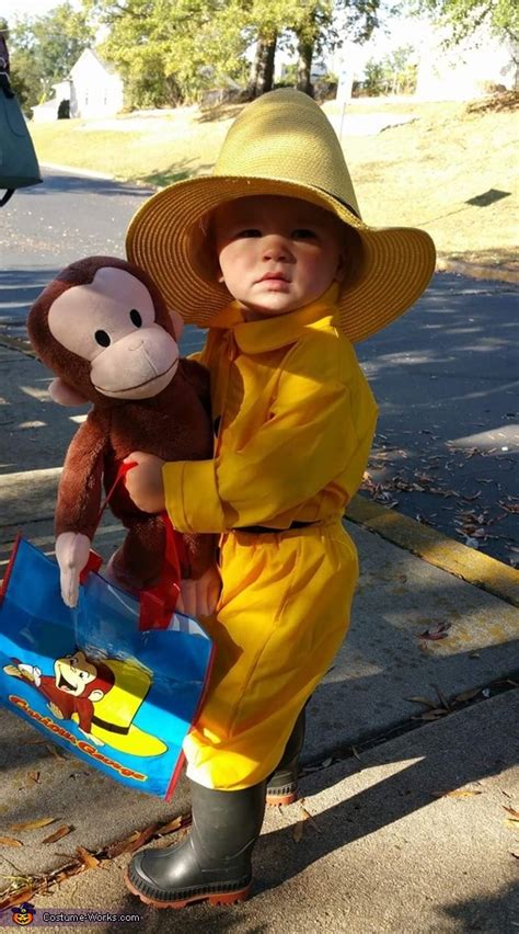 The Man in the Yellow Hat with Curious George Costume | DIY Costumes ...