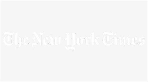 New York Times Logo White PNG Images, Free Transparent New York Times ...