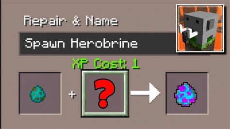 How to CRAFT a Herobrine Spawn Egg in Craftsman: Building Craft - YouTube