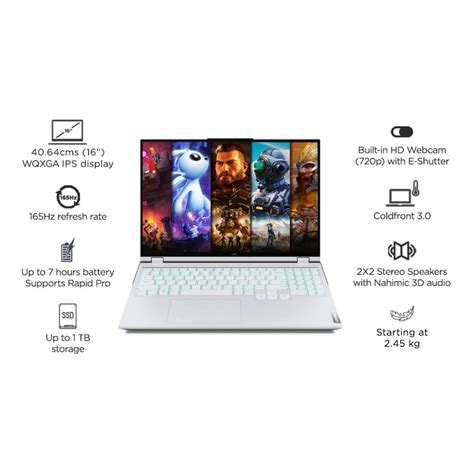 Lenovo NEW Legion 5 Pro (2022) 12Gen Intel Core i7 14-Cores w/ RTX 3060 & HDR 400 2K 165Hz ...