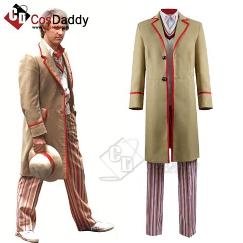 Doctor Who 5th Fifth Doctor Coat Cosplay Costume for Sale