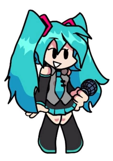 Miku fnf | Dibujos animados bonitos, Imagenes animadas, Dibujos bonitos