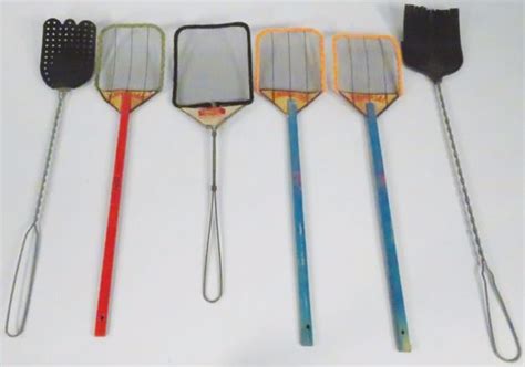 Collection of Six Different Fly Swatters