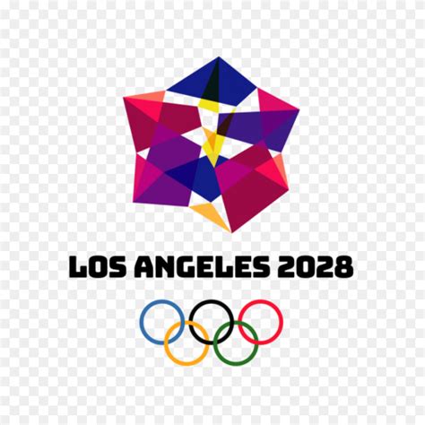 Olympics 2028 La Logo & Transparent Olympics 2028 La.PNG Logo Images