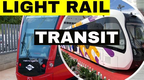 What is Light Rail Transit System? | LRT System | P-Way System - YouTube