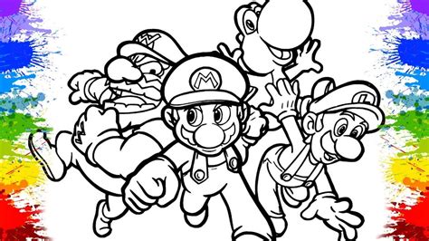 Introduzir 47+ imagem mario desenhos para colorir - br.thptnganamst.edu.vn